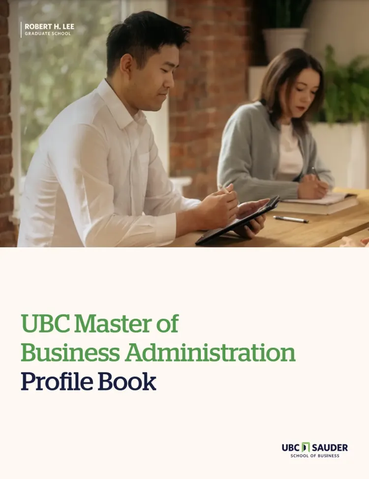 MBA profile book