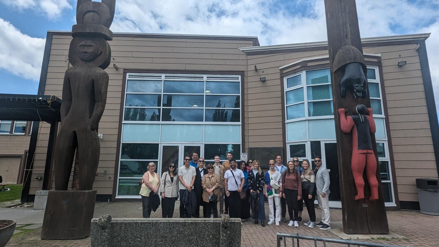 Group Photo at Musqueam